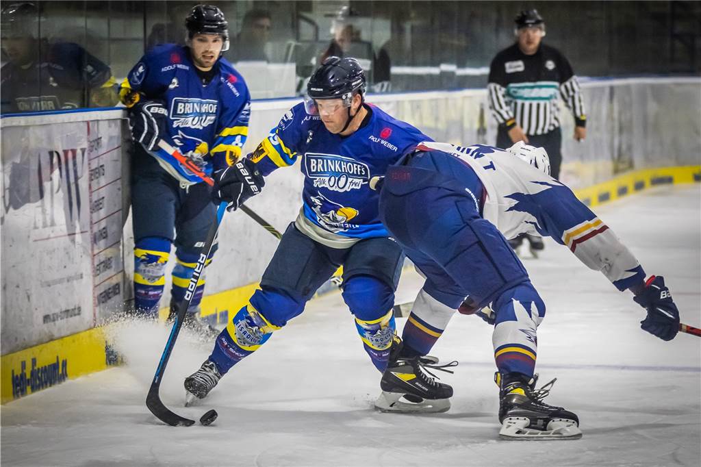 Die Eisadler unterlagen Wiehl mit 0:3.