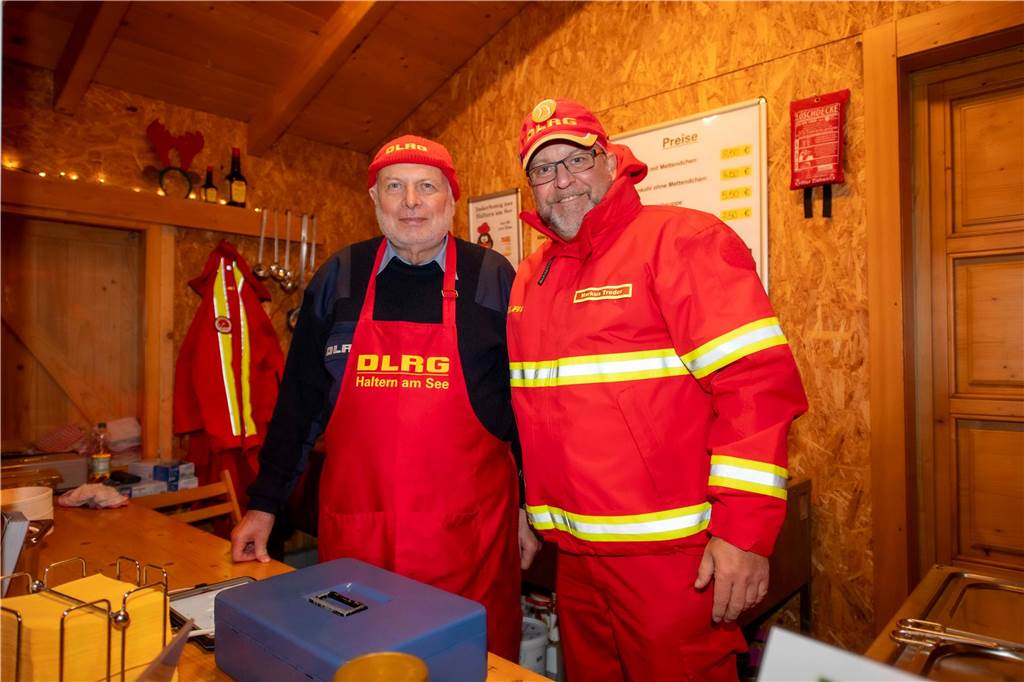 Die Eröffnung des Nikolausmaktes samt Schlittschuhbahn ließen sich viele Halterner nicht entgehen.