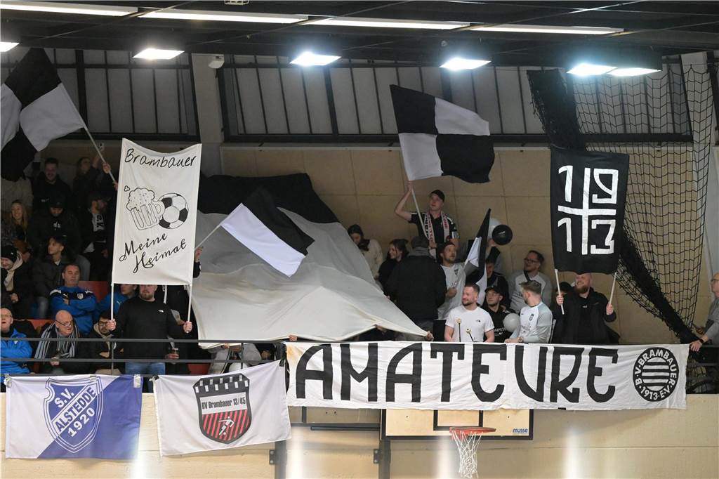 Die ersten Bilder aus der Lüner Rundsporthalle.