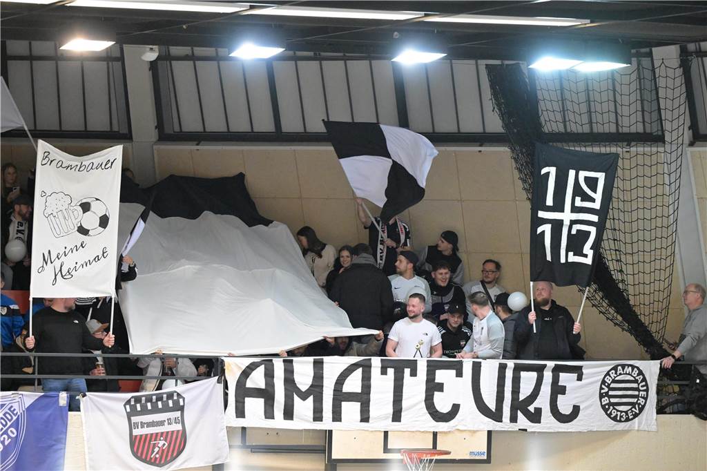 Die ersten Bilder aus der Lüner Rundsporthalle.