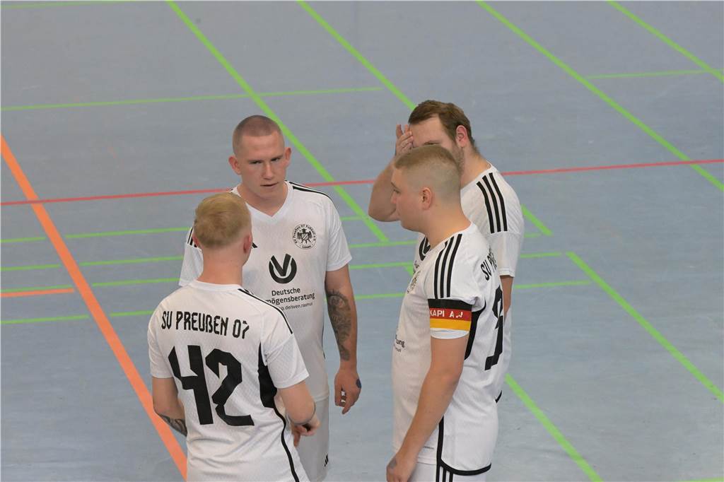 Die ersten Bilder aus der Lüner Rundsporthalle.