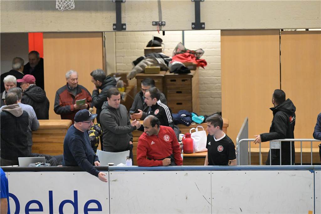 Die ersten Bilder aus der Lüner Rundsporthalle.