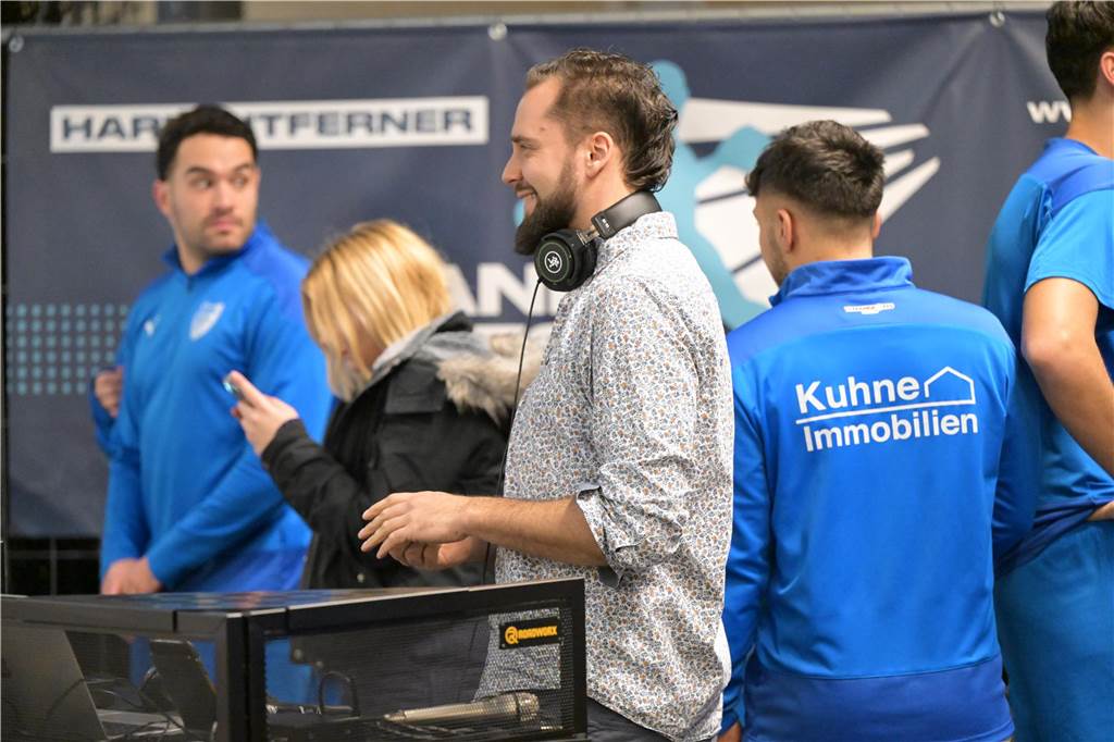 Die ersten Bilder aus der Lüner Rundsporthalle.