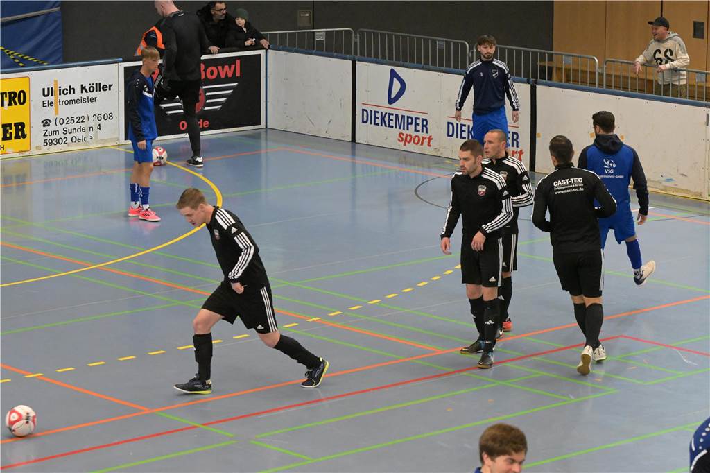 Die ersten Bilder aus der Lüner Rundsporthalle.