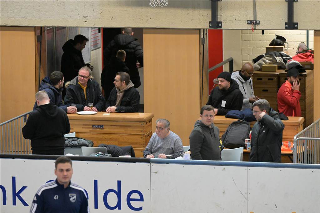 Die ersten Bilder aus der Lüner Rundsporthalle.