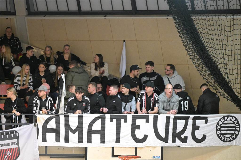 Die ersten Bilder aus der Lüner Rundsporthalle.