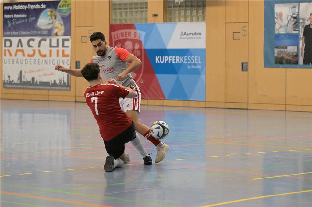 Die ersten Bilder aus der Lüner Rundsporthalle.