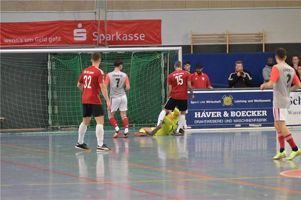 Die ersten Bilder aus der Lüner Rundsporthalle.