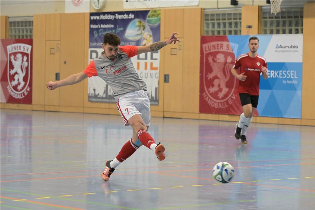 Die ersten Bilder aus der Lüner Rundsporthalle.