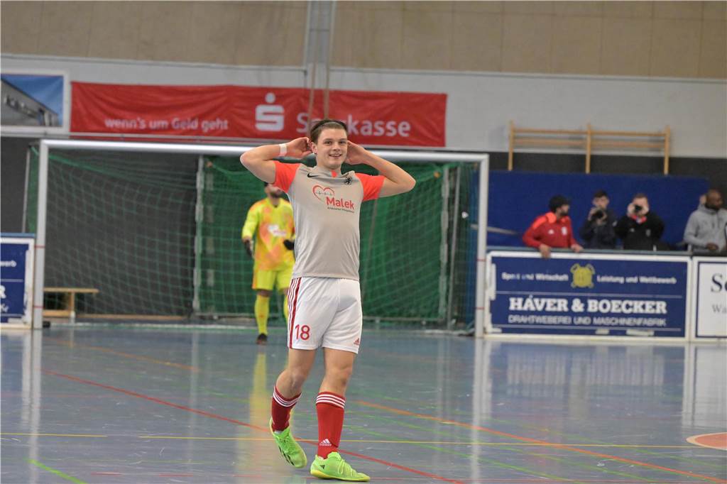 Die ersten Bilder aus der Lüner Rundsporthalle.