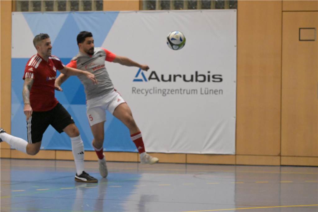 Die ersten Bilder aus der Lüner Rundsporthalle.