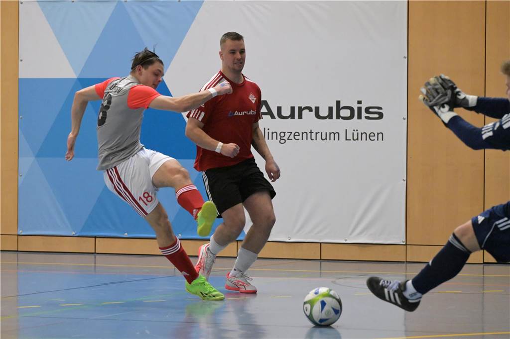Die ersten Bilder aus der Lüner Rundsporthalle.