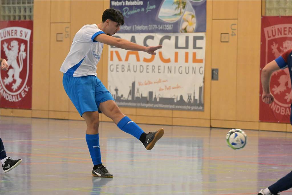 Die ersten Bilder aus der Lüner Rundsporthalle.