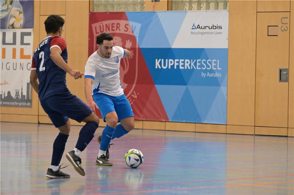 Die ersten Bilder aus der Lüner Rundsporthalle.