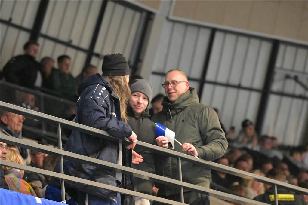 Die ersten Bilder aus der Lüner Rundsporthalle.