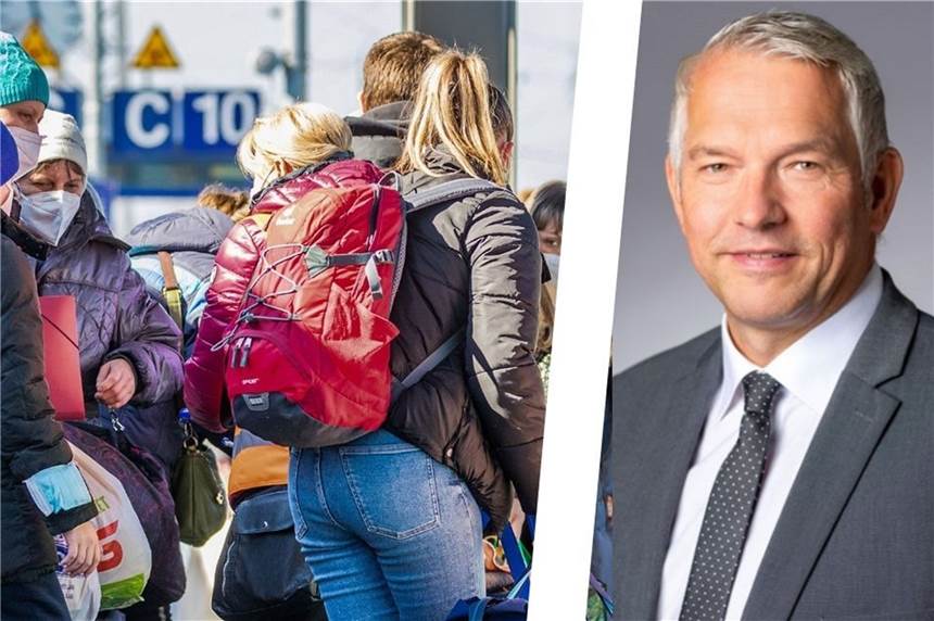 Olfen bekommt die ersten Ukraine-Flüchtlinge vom Land zugewiesen Die ersten Flüchtlinge aus der Ukraine sind in Olfen angekommen. Bürgermeister Wilhelm Sendermann setzt weiter auf die Hilfsbereitschaft der Olfener.