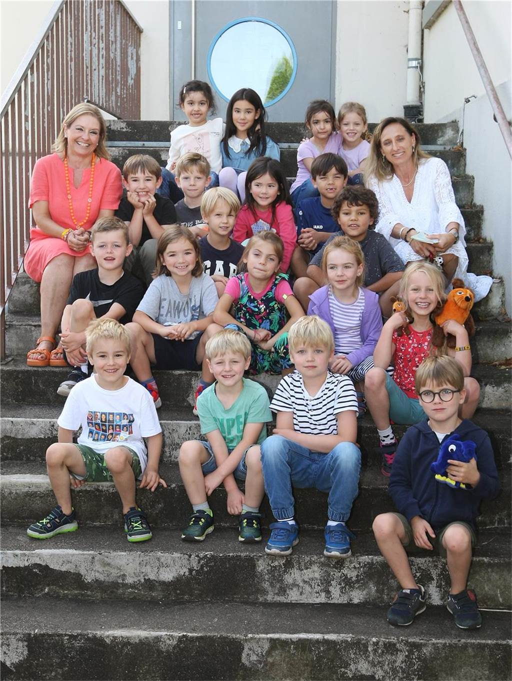 Die Erstklässlerinnen und Erstklässler der Wichlinghofer Grundschule
