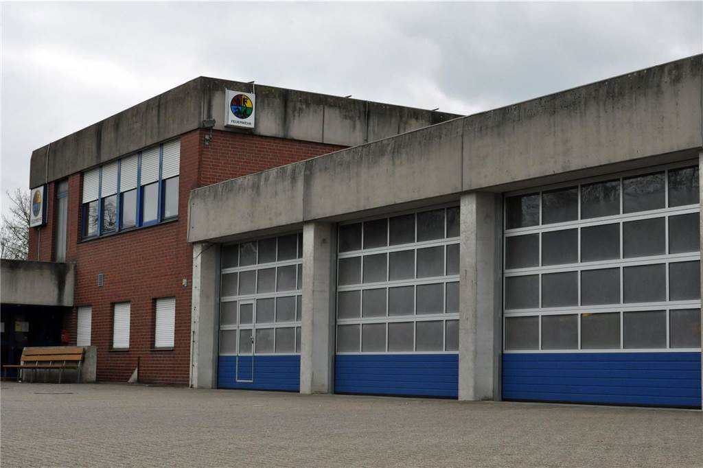 Risiko bei Krediten für Investitionen der Stadt: „Banken zeigen sich verhalten“ Die Erweiterung des Feuerwehrhauses in Bork steht im Investitionsprogramm für 2024.