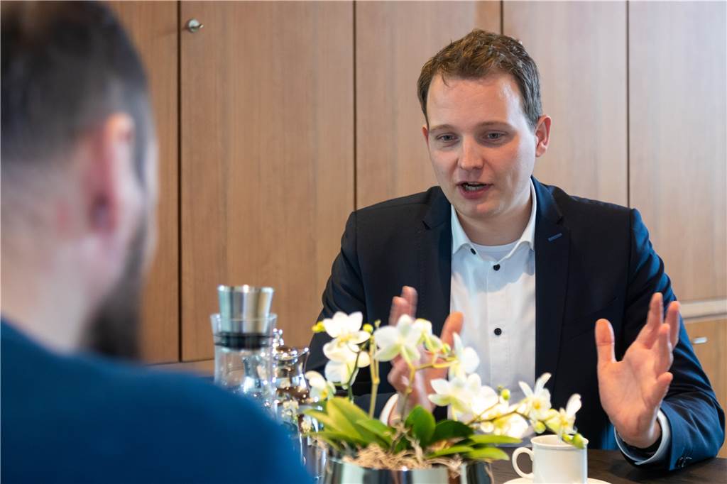 Tom Tenostendarp im Interview: „Wir kommen gut durch die Corona-Pandemie“ Die Erweiterung des Schulzentrums ist für Tom Tenostendarp eines der herausragenden politischen Projekte der kommenden Jahre.