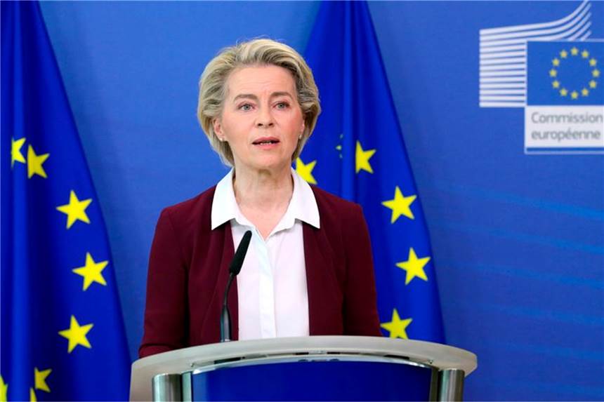 EU-Kommission will Verbrennungsmotoren ab 2035 verbieten Die EU-Kommission von Ursula von der Leyen präsentiert ein Gesetzespaket zu europäischen Klimazielen.
