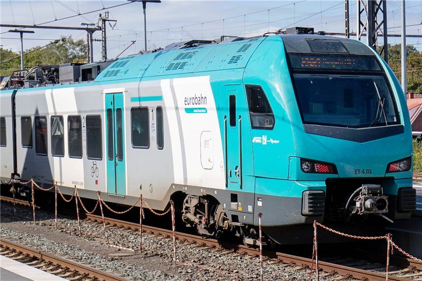 Orkantief Sabine: Eurobahn RB 50 fährt wieder - trotz Störungen Die Eurobahn hat den Betrieb wegen Orkantief Sabine eingestellt.