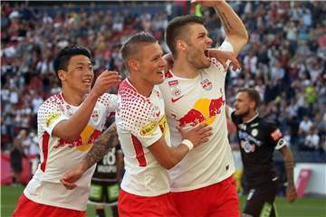 Die Europa League wird für RB Leipzig zum Politikum. Das RB-Duell mit Salzburg sorgt für besondere Europacup-Brisanz. Foto: Krugfoto/APA