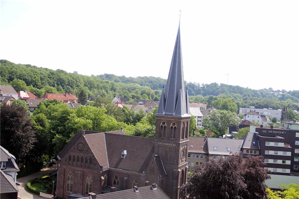 Die evangelische Lutherkirche in Castrop