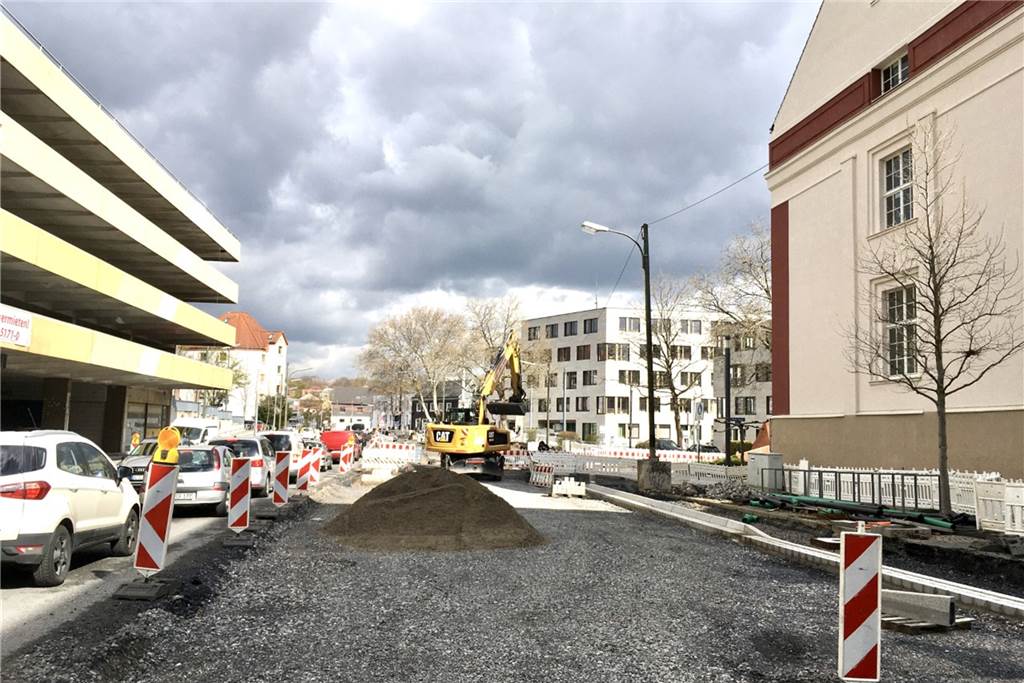 Zukunft der Faßstraße: Online-Veranstaltung gibt Auskunft zu Plänen Die Faßstraße soll im Juni fertiggestellt werden.