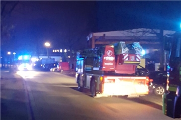 Die Feuerwehr rückte am Dienstagmorgen zur Barbarastraße aus.