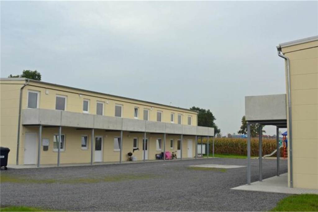 „Bevor Stimmung kippt“: Münsterland-Kommunen richten Appell nach Berlin Flüchtlingsunterkunft Vinnumer Landweg