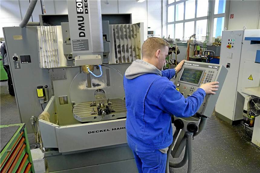 Berufsbildungsstätte bekommt fast 200.000 Euro Fördermittel Die Fördermittel sollen in alle Bereiche der BBS – wie hier die metalltechnische Werkstatt – fließen.