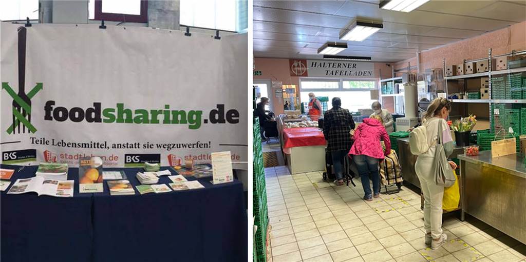 Notlage: Halterner Tafel bittet Foodsharing auf gerettetes Essen zu verzichten Die Foodsharing-Bezirksgruppe und Tafel wollen beide auf die Lebensmittel aus drei Halterner Supermärkten zurückgreifen.