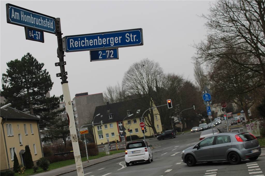 Baustelle in Hombruch führt ab Februar zu starken Verkehrseinschränkungen Die Frage, ob auch die Kreuzung mit der Zillestraße – hier im Hintergrund – von den Arbeiten berührt wird, wollte die Stadt Dortmund noch nicht beantworten.