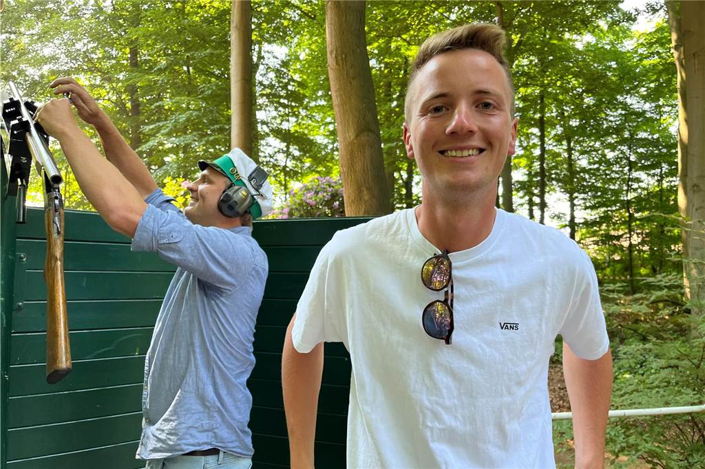 Die Freude war Benedikt Kölnberger nach dem Königsschuss ins Gesicht geschrieben.