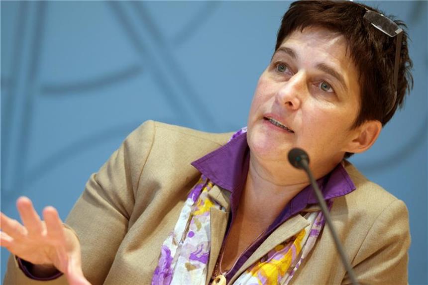 Ex-Gesundheitsministerin Steffens wechselt zur TK Die frühere Gesundheitsministerin Barbara Steffens (Grüne). Foto: Federico Gambarini/Archiv