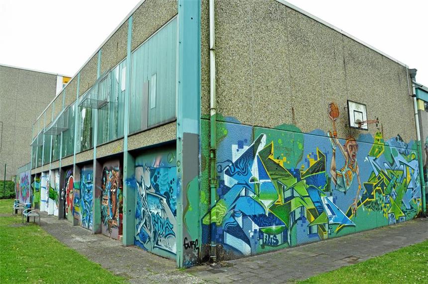 Hat Werne zu viele oder zu wenig Turnhallen? Die Fürstenhof-Turnhalle im Mai 2017.