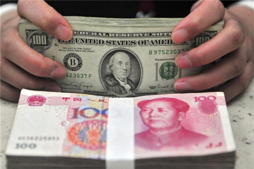 China bekommt Handelsstreit zu spüren Die Furcht vor US-Strafzöllen belastet inzwischen die Finanzmärkte und die Konjunktur in China. Foto: Mark/EPA