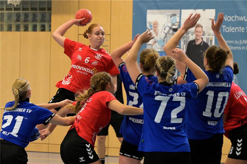 Die Fußballer aus Lünen waren am Wochenende erfolgreich, die Handballerinnen verloren.