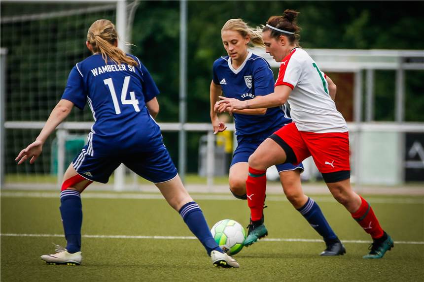 Die Fußballerinnen des Wambeler SV wollten wegen eines positiven Corona-Schnelltests im Team im Pokal gegen Bochum nicht antreten.