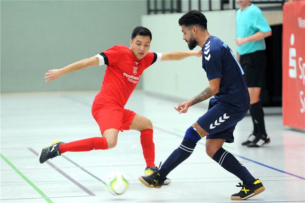 Die Futsaler von Holzpfosten Schwerte haben gegen den FC Niederrhein Soccer mit 5:1 gewonnen.