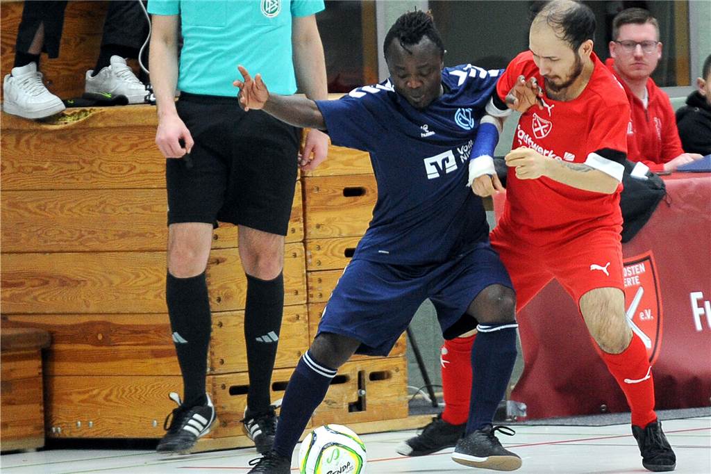 Die Futsaler von Holzpfosten Schwerte haben gegen den FC Niederrhein Soccer mit 5:1 gewonnen.