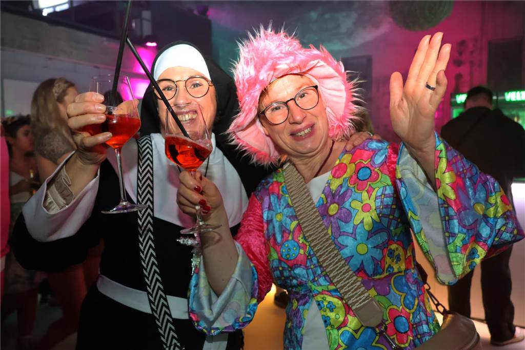 Die Gäste in der Traumfänger-Galerie hatten mächtig Spaß.