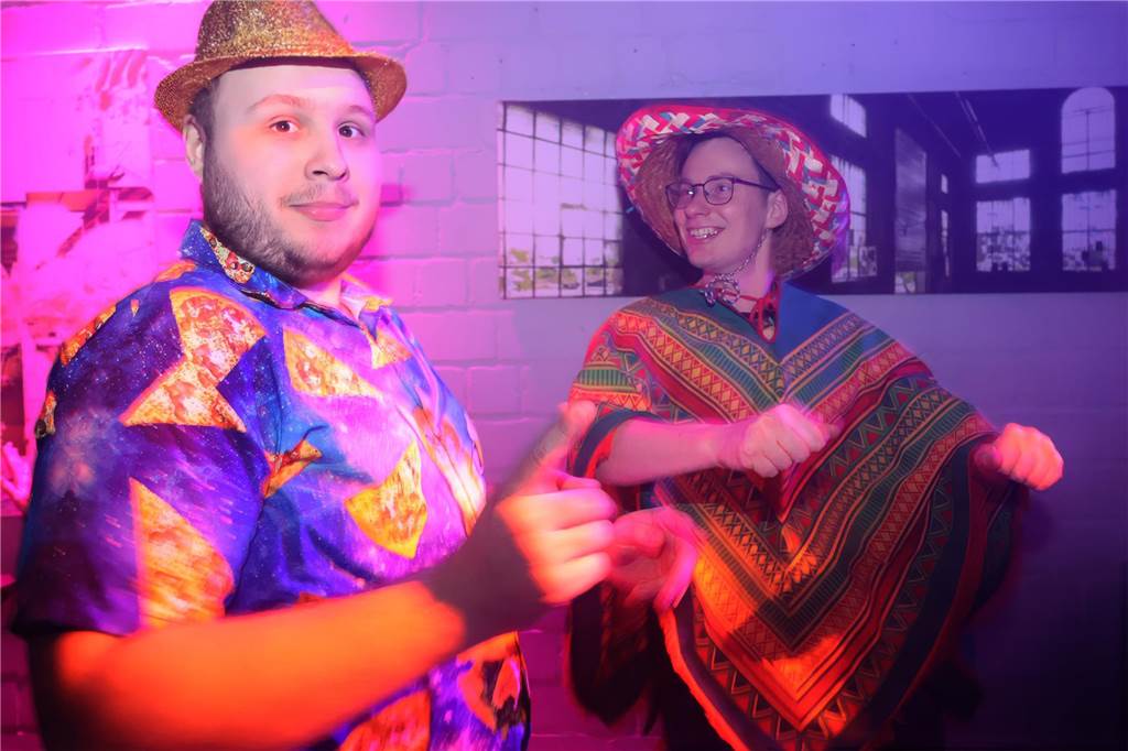 Die Gäste in der Traumfänger-Galerie hatten mächtig Spaß.
