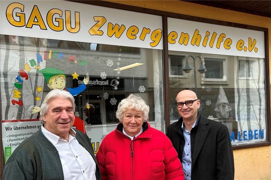 GAGU Zwergenhilfe reist nach Sierra Leone Dieter Schmitt, Gudrun Gerwien und Stephan Proff (v.l.).