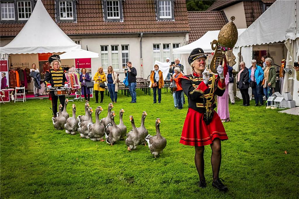 Die Gartenflair auf Schloss Bodelschwingh findet 2023 zum zehnten Mal statt.