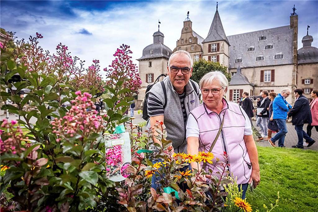 Die Gartenflair auf Schloss Bodelschwingh findet 2023 zum zehnten Mal statt.