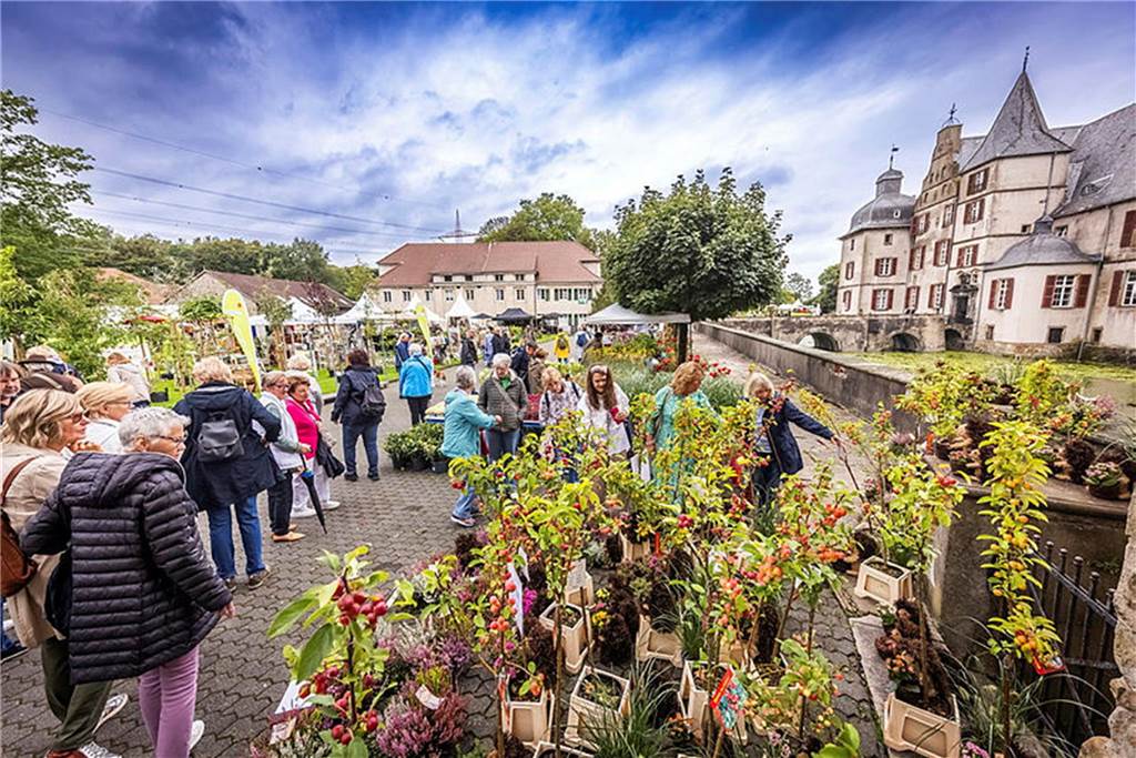 Die Gartenflair auf Schloss Bodelschwingh findet 2023 zum zehnten Mal statt.