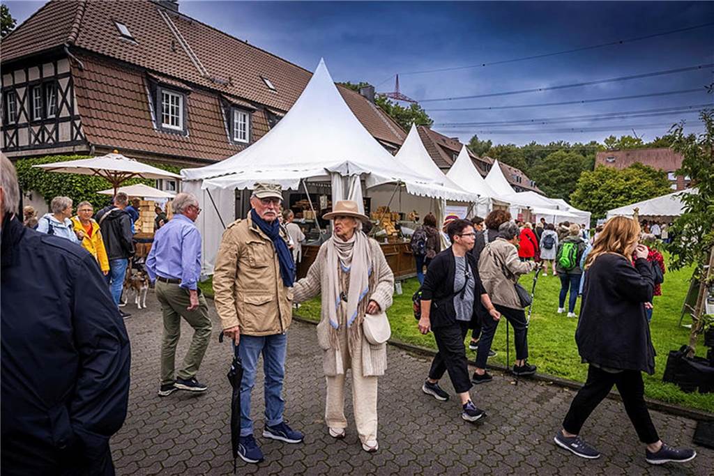 Die Gartenflair auf Schloss Bodelschwingh findet 2023 zum zehnten Mal statt.