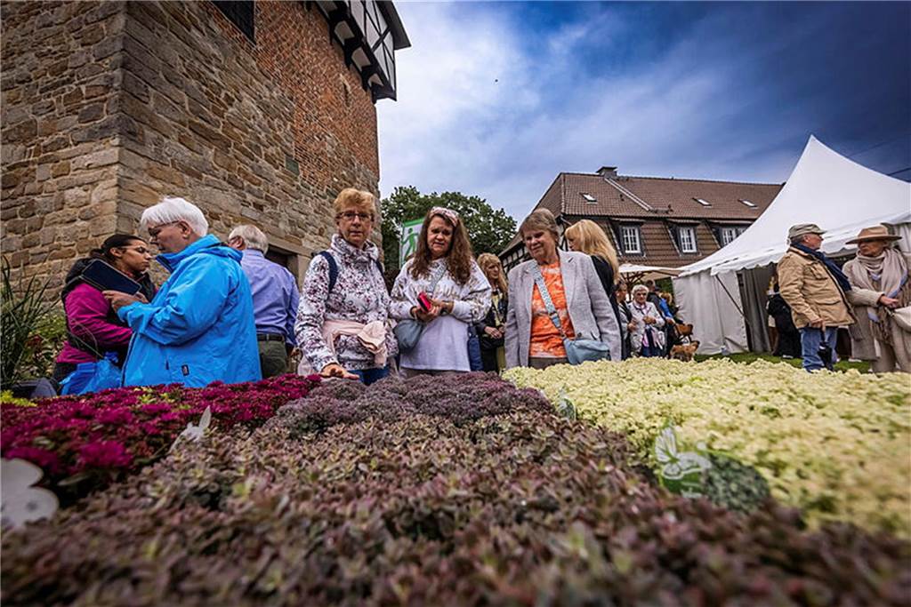 Die Gartenflair auf Schloss Bodelschwingh findet 2023 zum zehnten Mal statt.