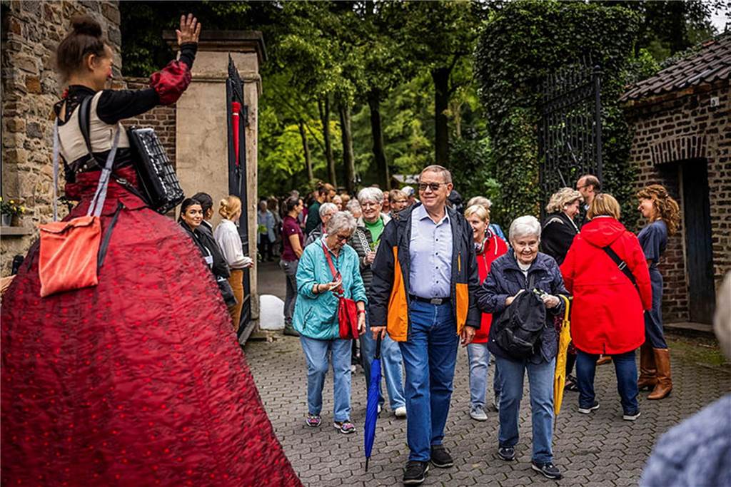 Die Gartenflair auf Schloss Bodelschwingh findet 2023 zum zehnten Mal statt.